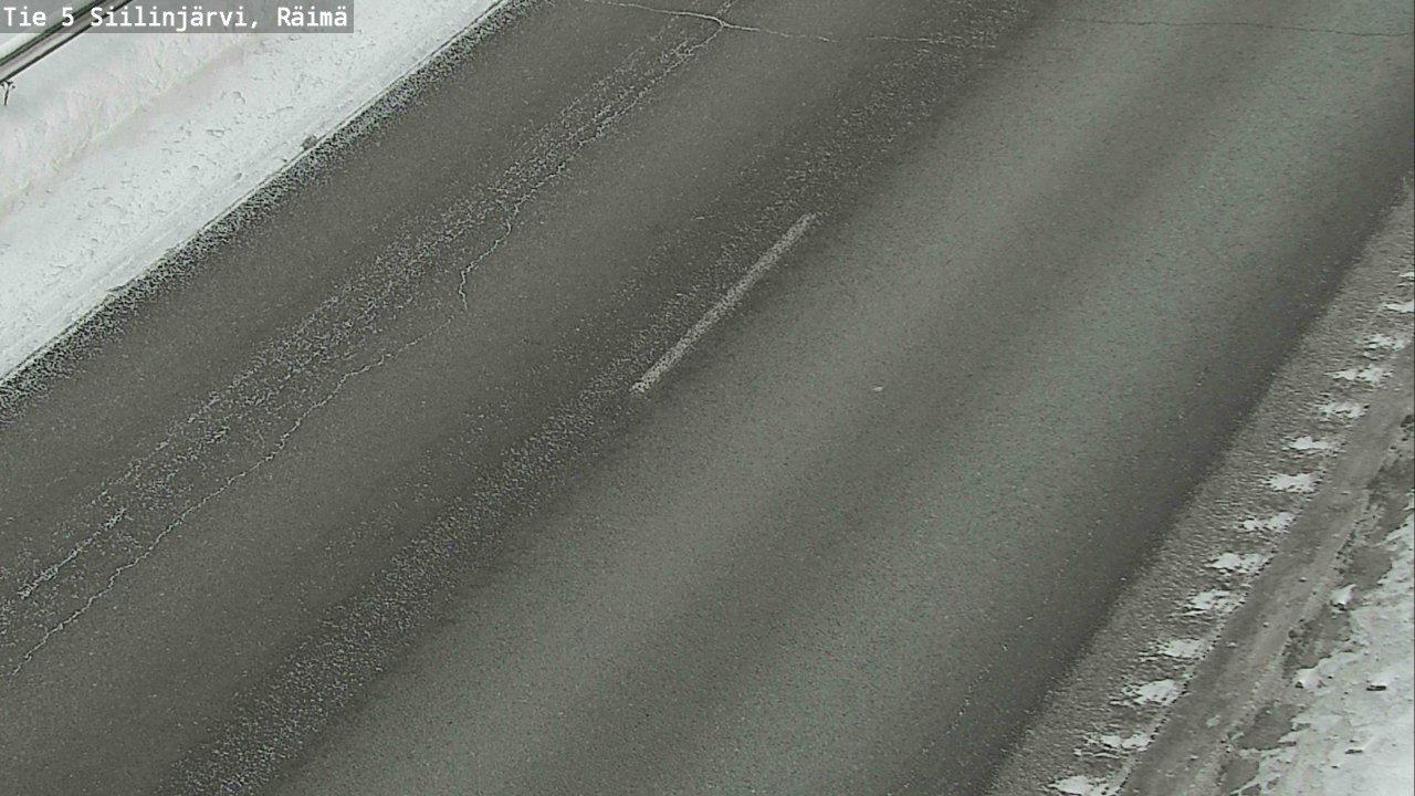 Weather Camera Image Road Siilinjärvi, Räimä, Siilinjärvi, Pohjois-Savo