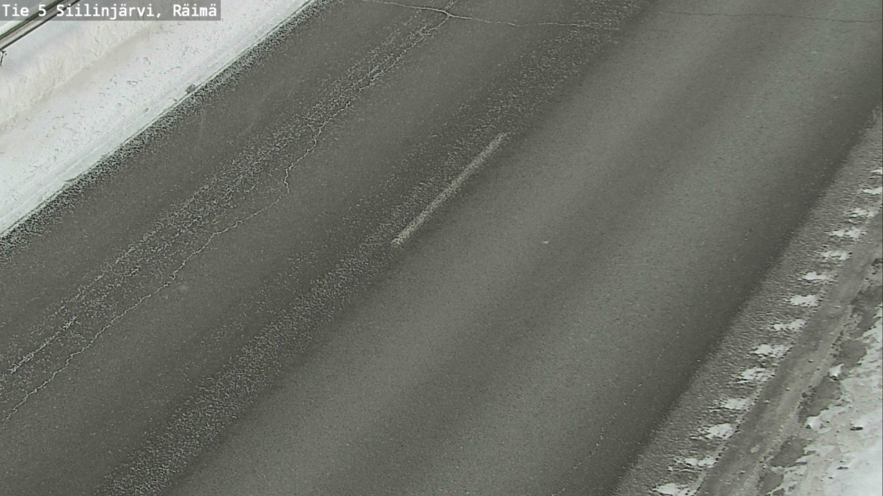 Weather Camera Image Road Siilinjärvi, Räimä, Siilinjärvi, Pohjois-Savo