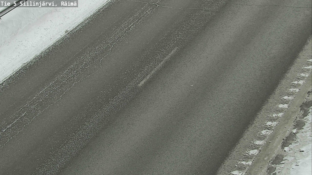 Weather Camera Image Road Siilinjärvi, Räimä, Siilinjärvi, Pohjois-Savo