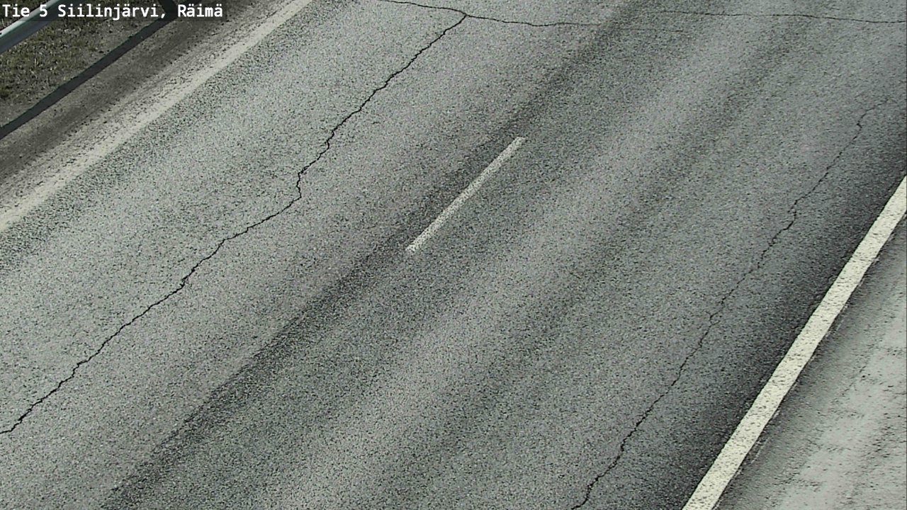 Weather Camera Image Road Siilinjärvi, Räimä, Siilinjärvi, Pohjois-Savo
