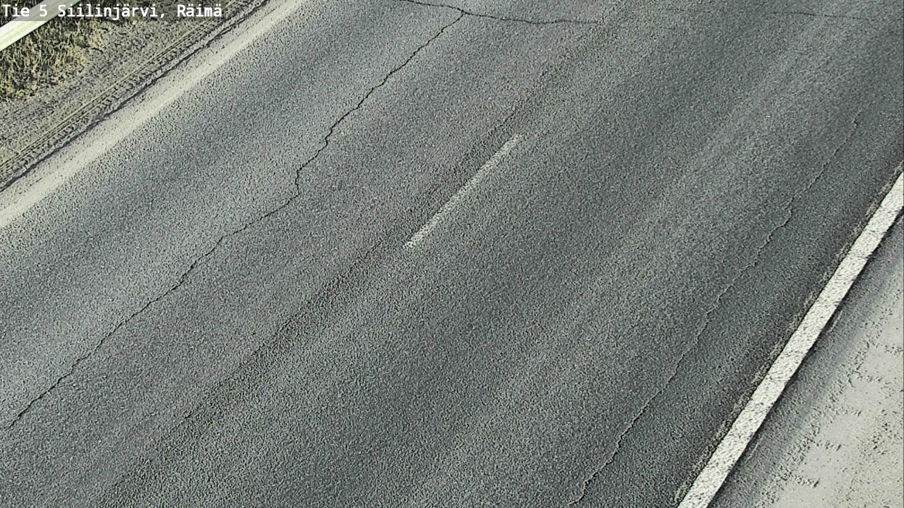 Weather Camera Image Road Siilinjärvi, Räimä, Siilinjärvi, Pohjois-Savo
