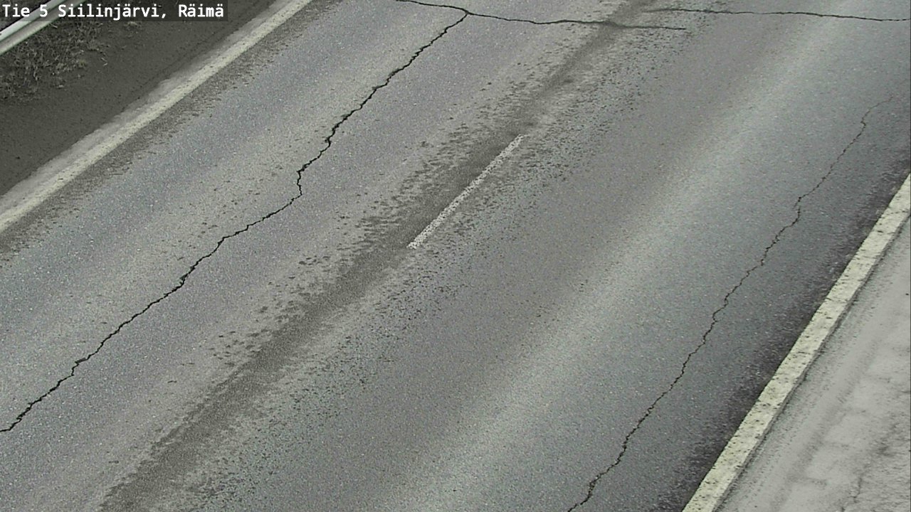 Weather Camera Image Road Siilinjärvi, Räimä, Siilinjärvi, Pohjois-Savo