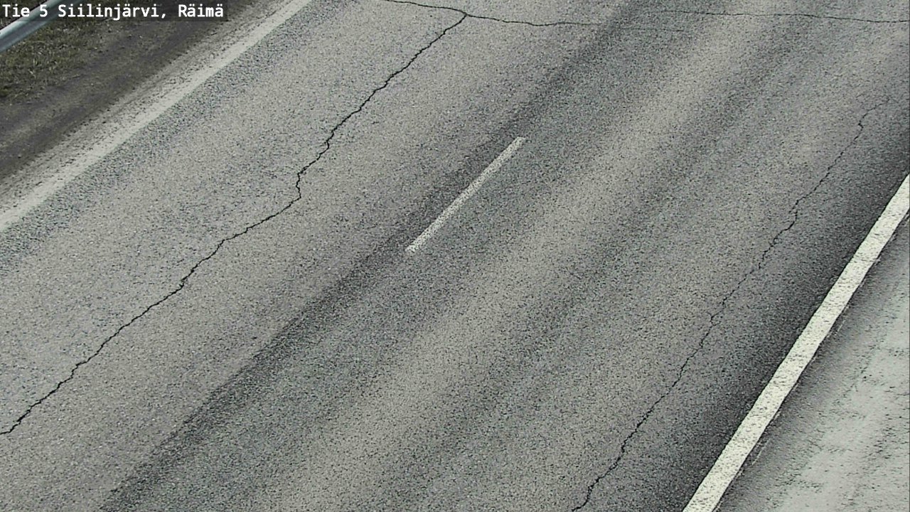 Weather Camera Image Road Siilinjärvi, Räimä, Siilinjärvi, Pohjois-Savo