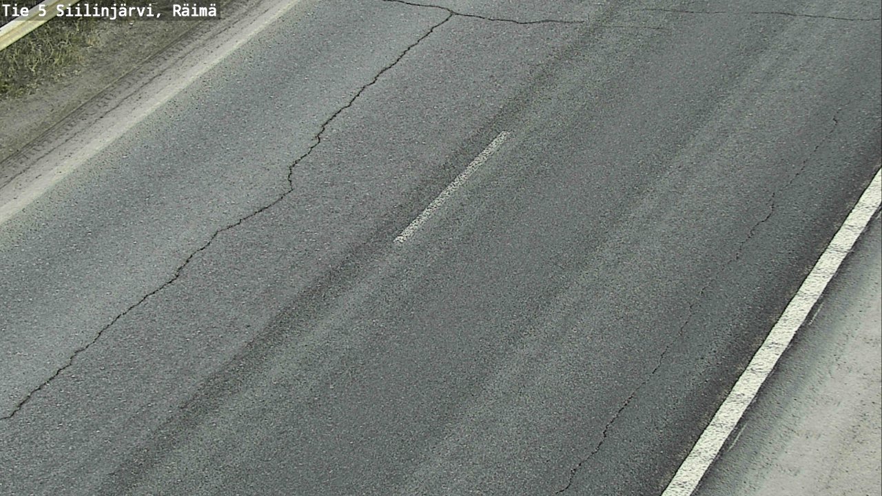 Weather Camera Image Road Siilinjärvi, Räimä, Siilinjärvi, Pohjois-Savo
