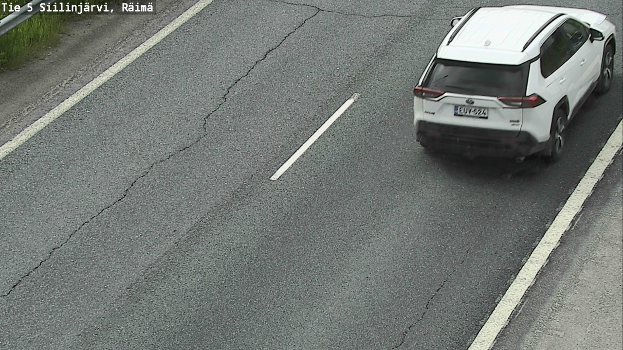 Weather Camera Image Road Siilinjärvi, Räimä, Siilinjärvi, Pohjois-Savo