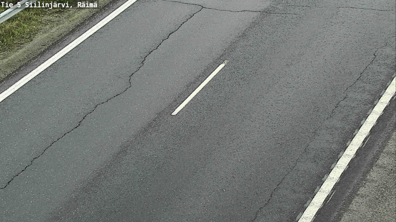 Weather Camera Image Road Siilinjärvi, Räimä, Siilinjärvi, Pohjois-Savo