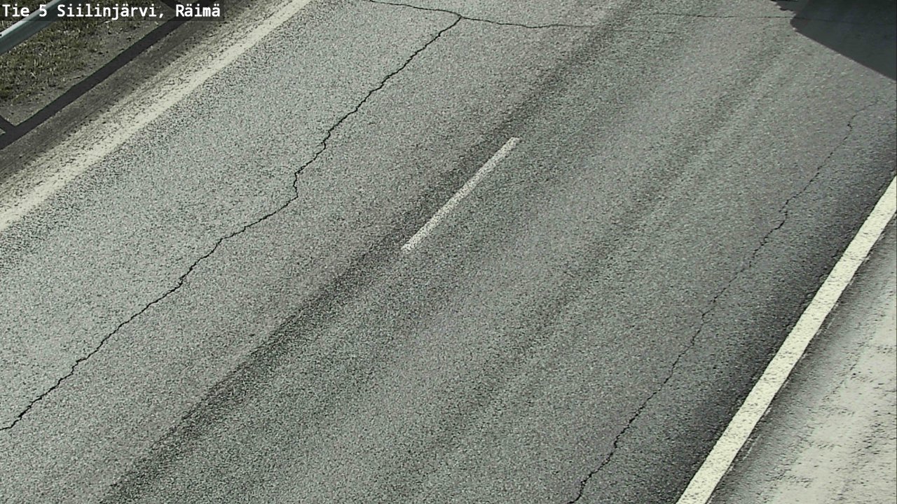 Weather Camera Image Road Siilinjärvi, Räimä, Siilinjärvi, Pohjois-Savo