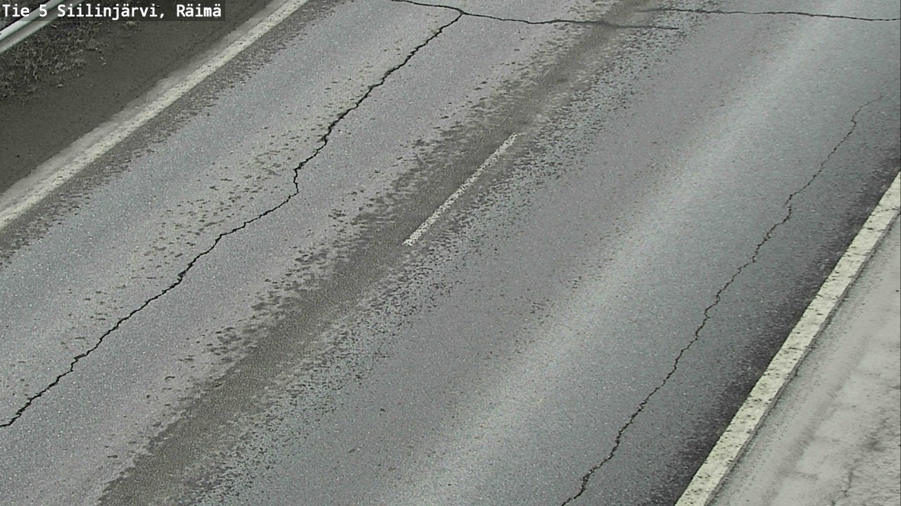 Weather Camera Image Road Siilinjärvi, Räimä, Siilinjärvi, Pohjois-Savo
