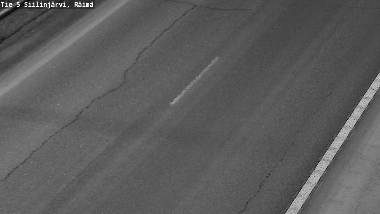 Weather Camera Image Road Siilinjärvi, Räimä, Siilinjärvi, Pohjois-Savo