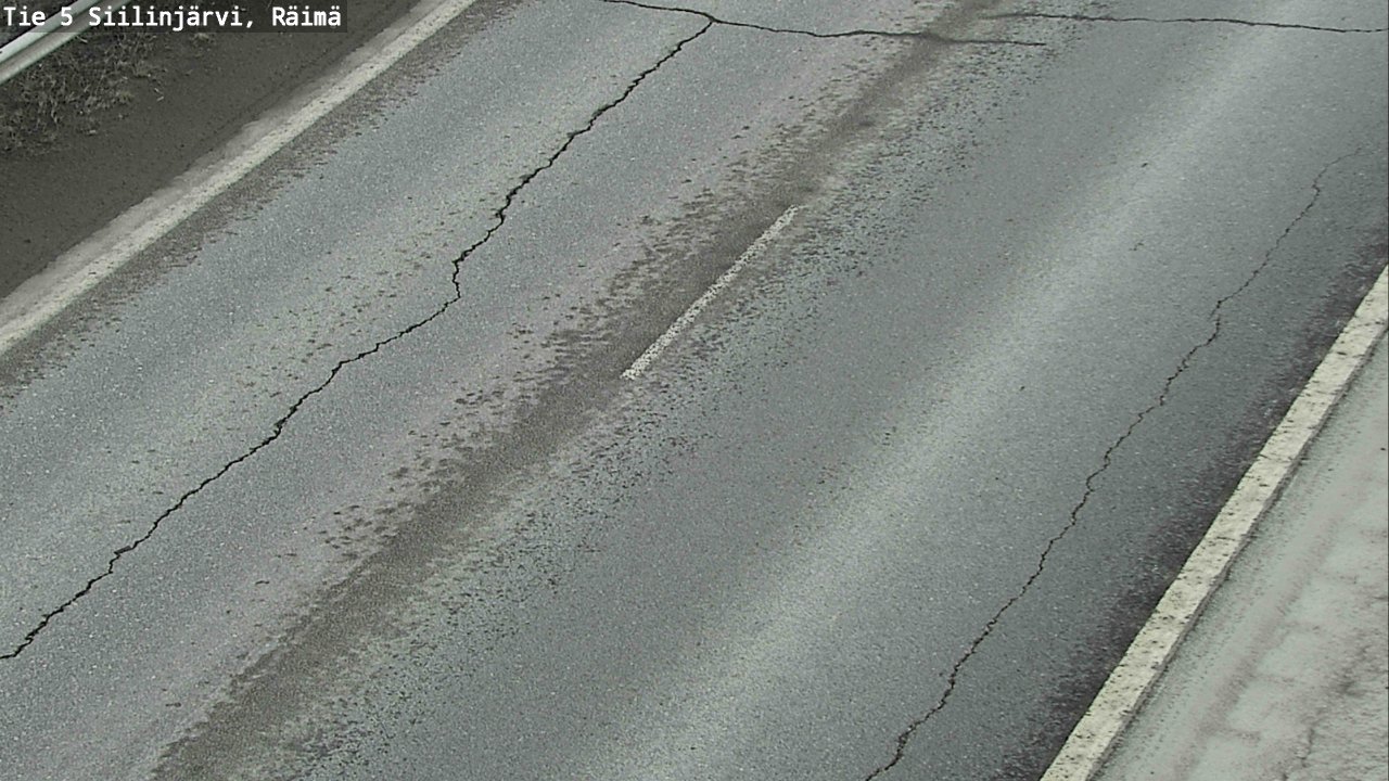 Weather Camera Image Road Siilinjärvi, Räimä, Siilinjärvi, Pohjois-Savo