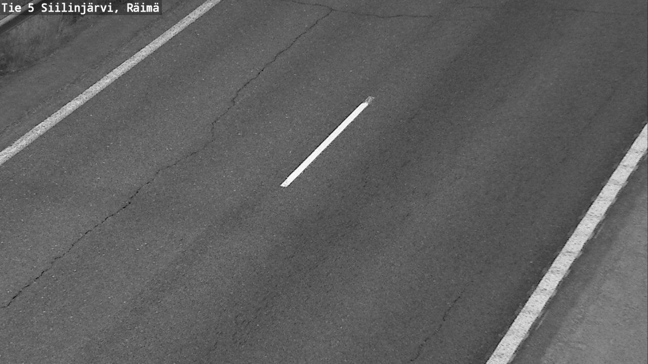 Weather Camera Image Road Siilinjärvi, Räimä, Siilinjärvi, Pohjois-Savo
