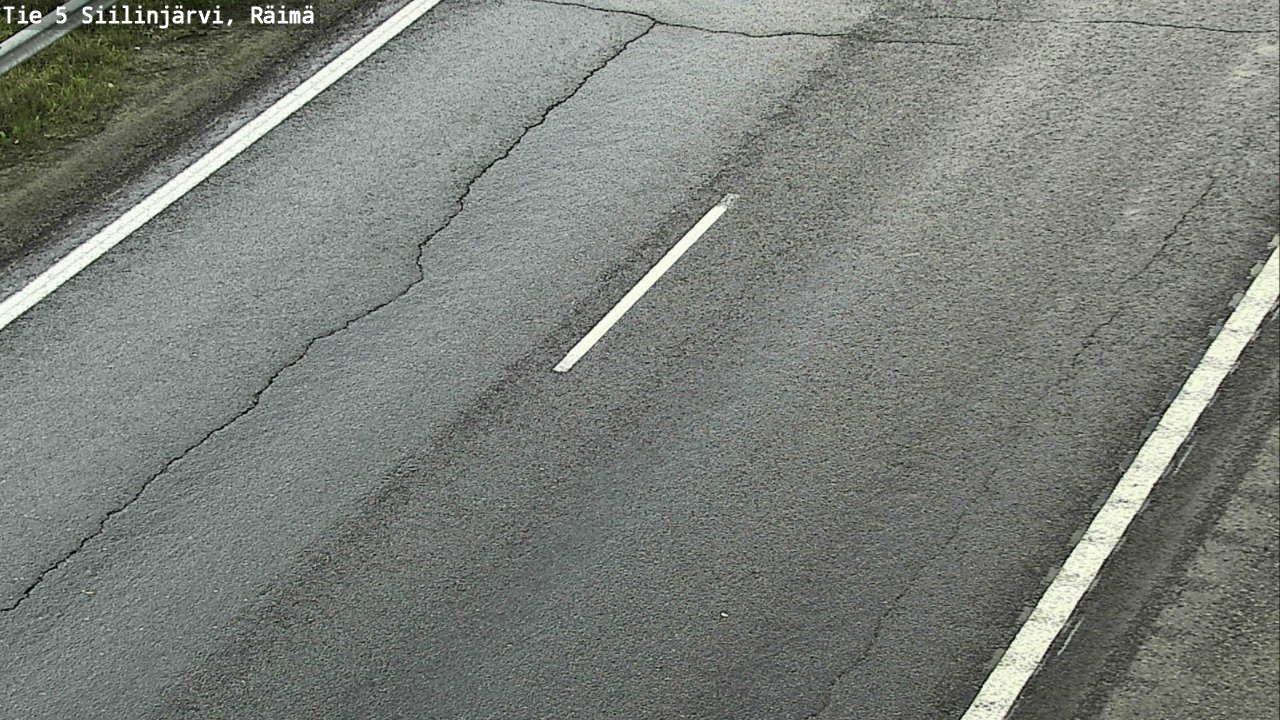 Weather Camera Image Road Siilinjärvi, Räimä, Siilinjärvi, Pohjois-Savo