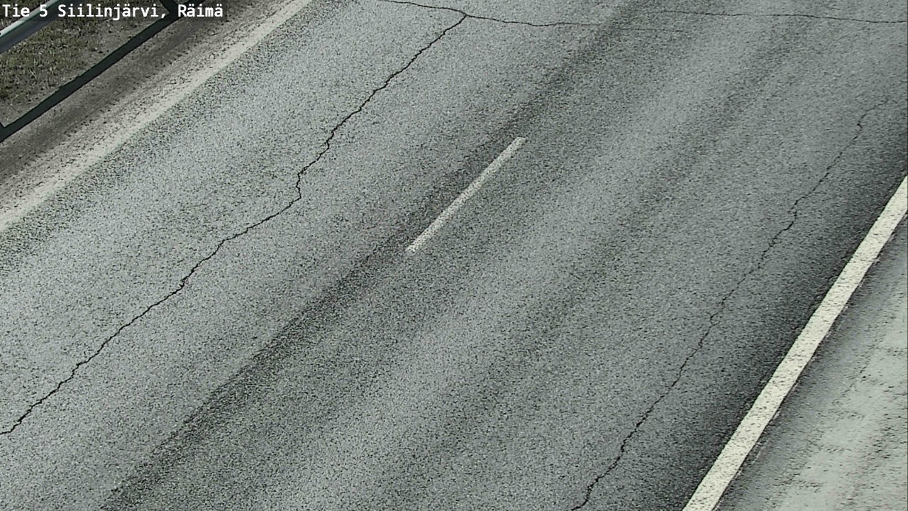 Weather Camera Image Road Siilinjärvi, Räimä, Siilinjärvi, Pohjois-Savo