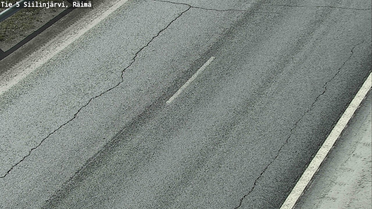 Weather Camera Image Road Siilinjärvi, Räimä, Siilinjärvi, Pohjois-Savo