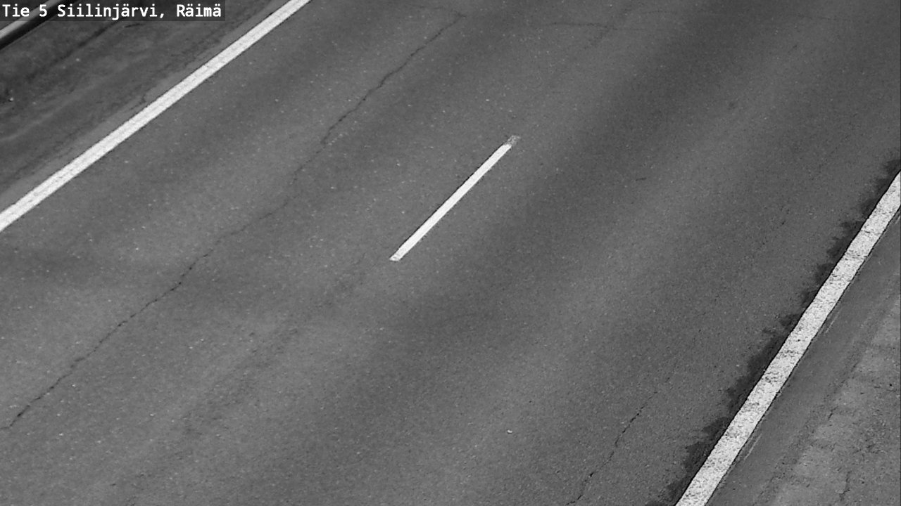 Weather Camera Image Road Siilinjärvi, Räimä, Siilinjärvi, Pohjois-Savo