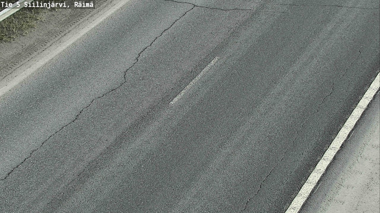 Weather Camera Image Road Siilinjärvi, Räimä, Siilinjärvi, Pohjois-Savo