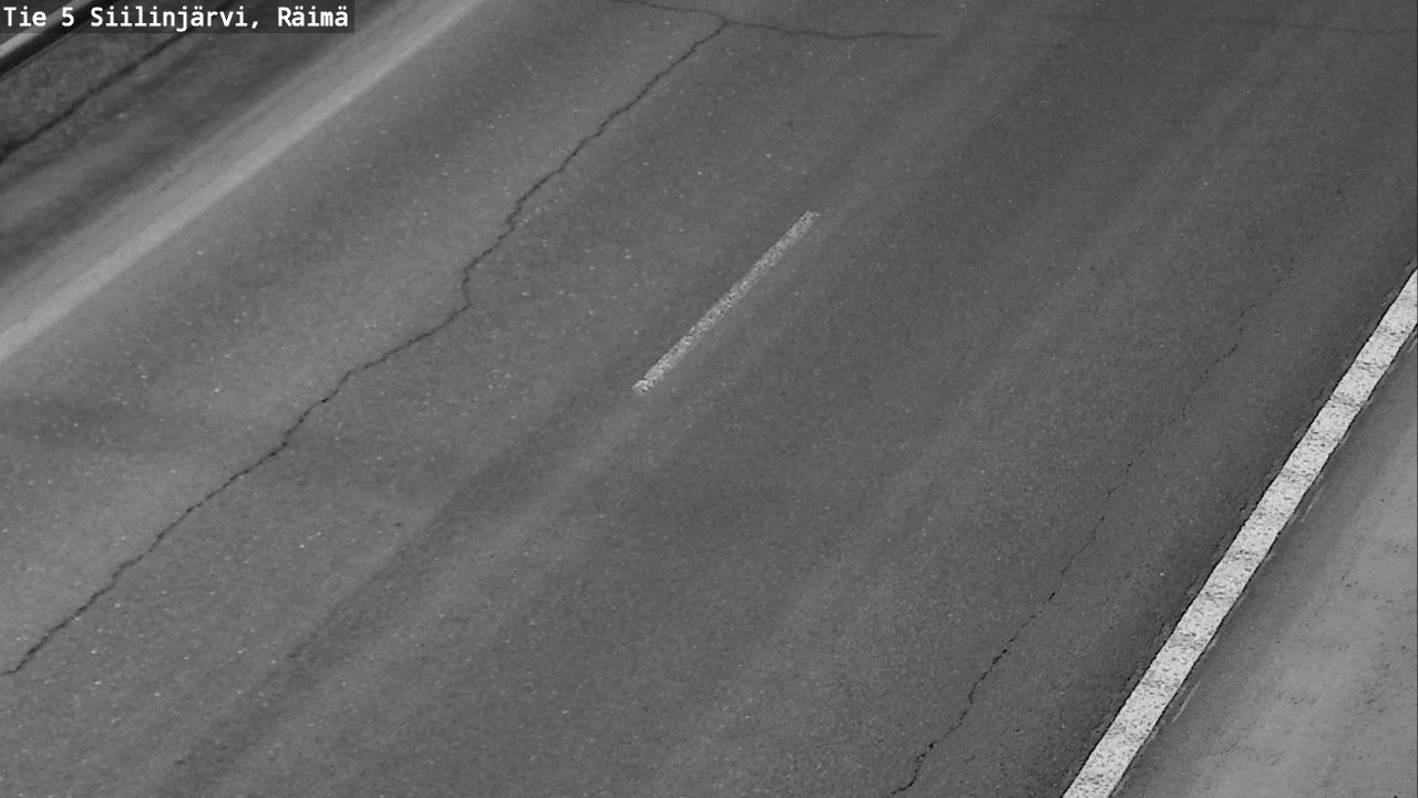 Weather Camera Image Road Siilinjärvi, Räimä, Siilinjärvi, Pohjois-Savo