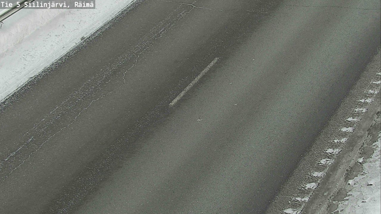 Weather Camera Image Road Siilinjärvi, Räimä, Siilinjärvi, Pohjois-Savo