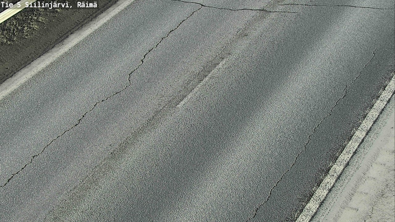 Weather Camera Image Road Siilinjärvi, Räimä, Siilinjärvi, Pohjois-Savo