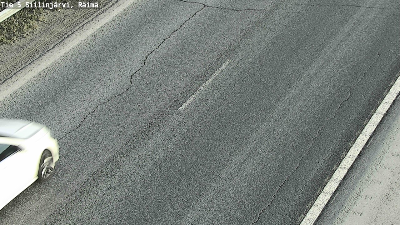 Weather Camera Image Road Siilinjärvi, Räimä, Siilinjärvi, Pohjois-Savo