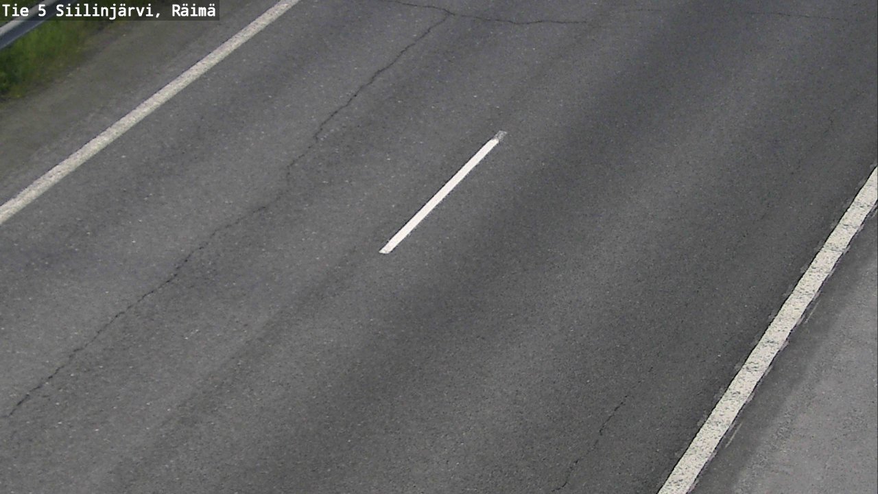 Weather Camera Image Road Siilinjärvi, Räimä, Siilinjärvi, Pohjois-Savo