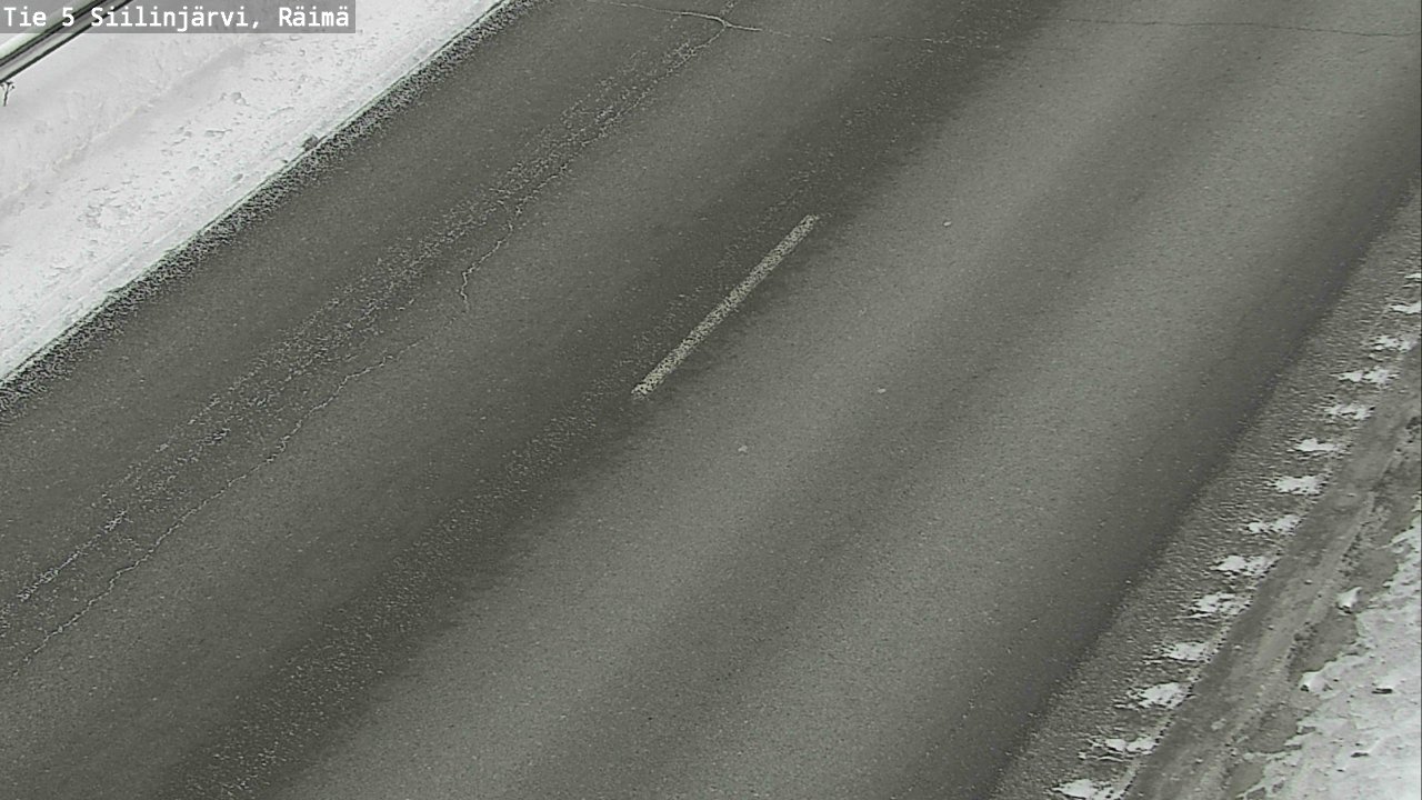 Weather Camera Image Väg 5 Siilinjärvi, Räimä, Siilinjärvi, Pohjois-Savo