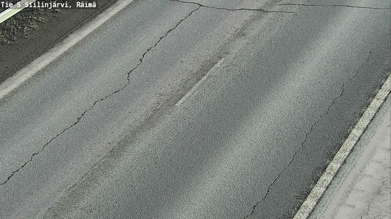 Weather Camera Image Road Siilinjärvi, Räimä, Siilinjärvi, Pohjois-Savo