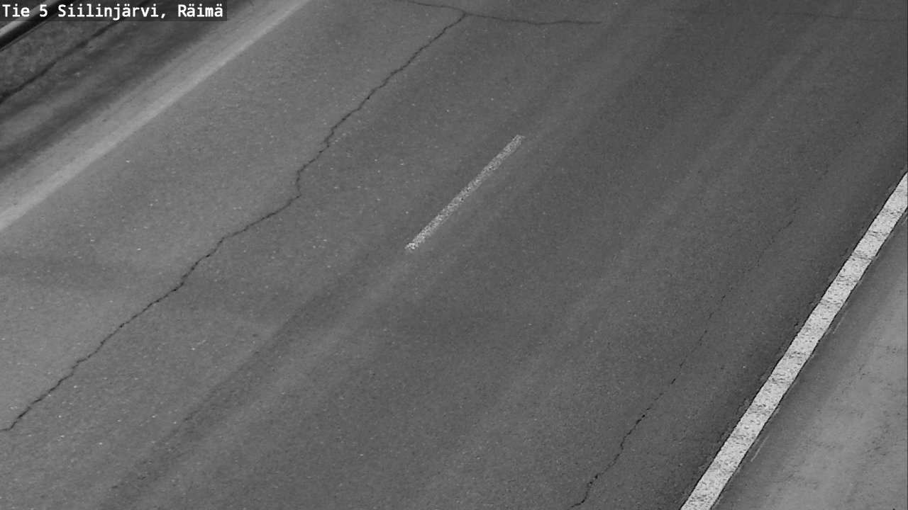 Weather Camera Image Road Siilinjärvi, Räimä, Siilinjärvi, Pohjois-Savo