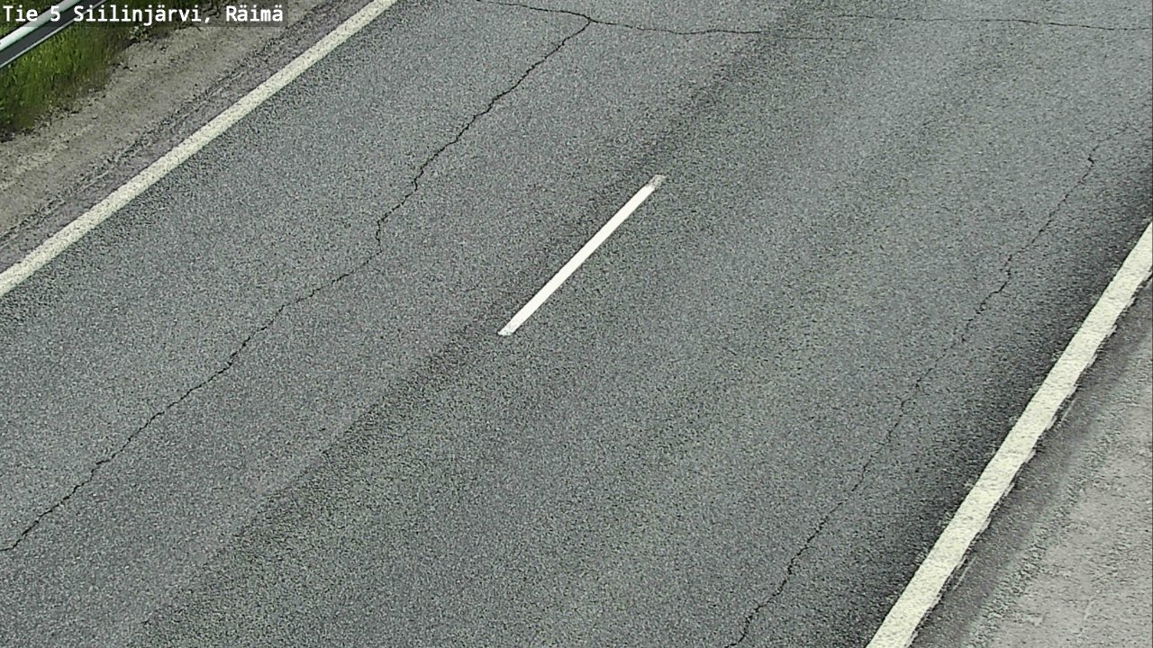 Weather Camera Image Road Siilinjärvi, Räimä, Siilinjärvi, Pohjois-Savo