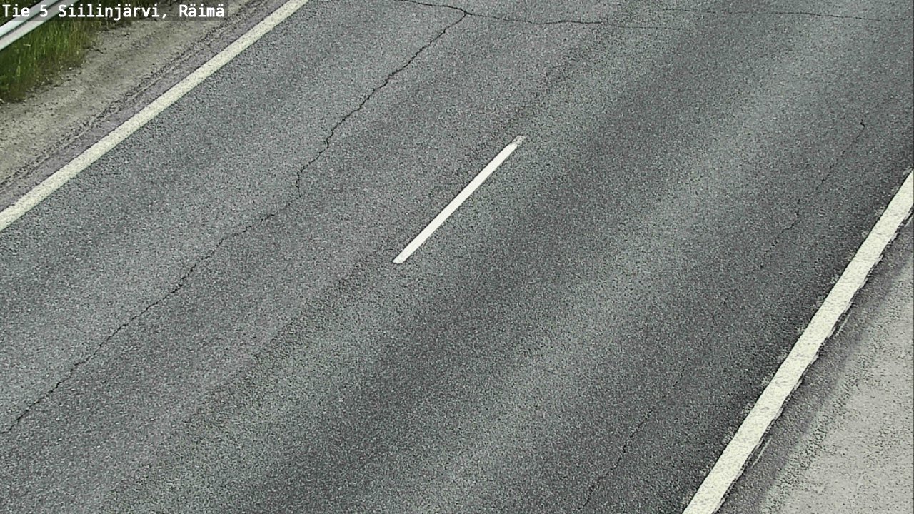 Weather Camera Image Road Siilinjärvi, Räimä, Siilinjärvi, Pohjois-Savo