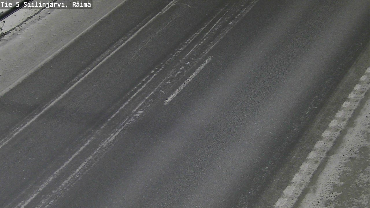 Weather Camera Image Väg 5 Siilinjärvi, Räimä, Siilinjärvi, Pohjois-Savo
