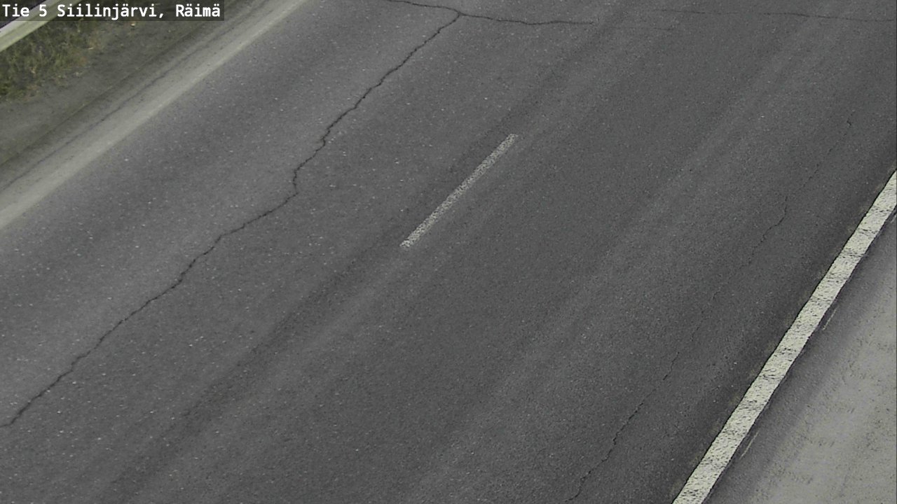 Weather Camera Image Road Siilinjärvi, Räimä, Siilinjärvi, Pohjois-Savo