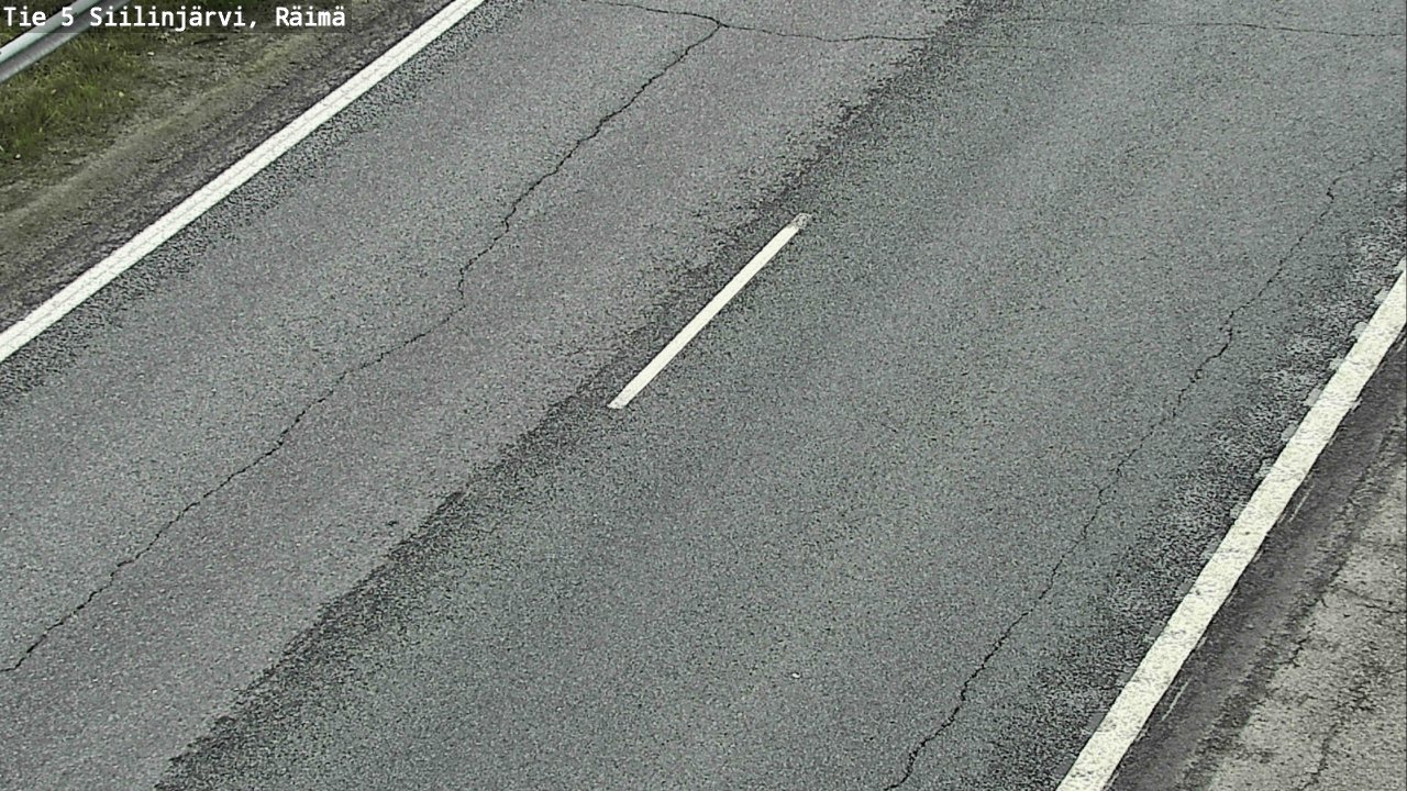 Weather Camera Image Road Siilinjärvi, Räimä, Siilinjärvi, Pohjois-Savo