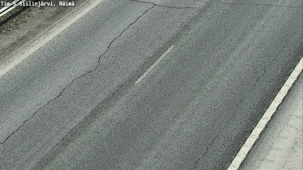 Weather Camera Image Road Siilinjärvi, Räimä, Siilinjärvi, Pohjois-Savo