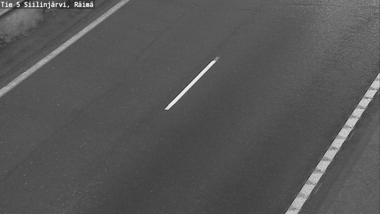 Weather Camera Image Road Siilinjärvi, Räimä, Siilinjärvi, Pohjois-Savo