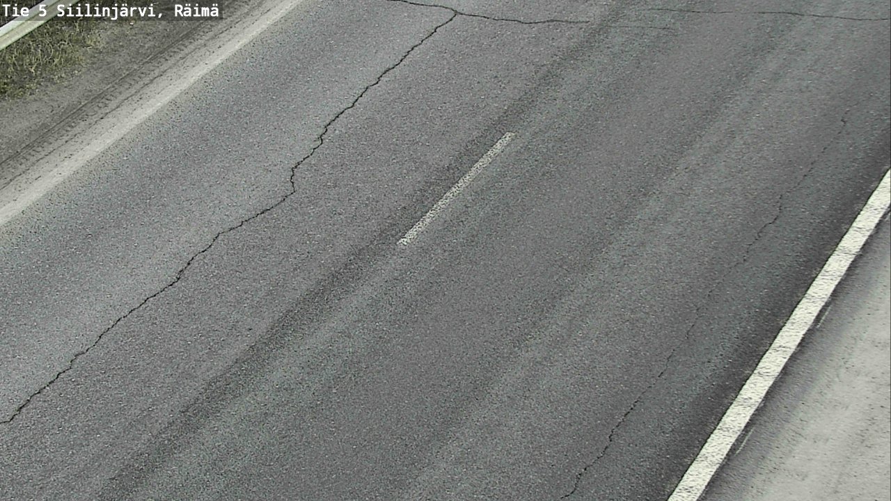 Weather Camera Image Road Siilinjärvi, Räimä, Siilinjärvi, Pohjois-Savo