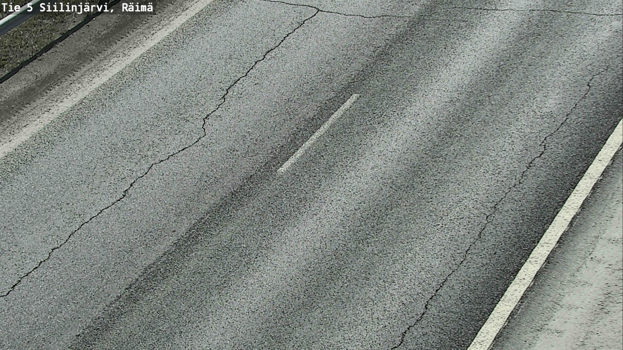 Weather Camera Image Road Siilinjärvi, Räimä, Siilinjärvi, Pohjois-Savo