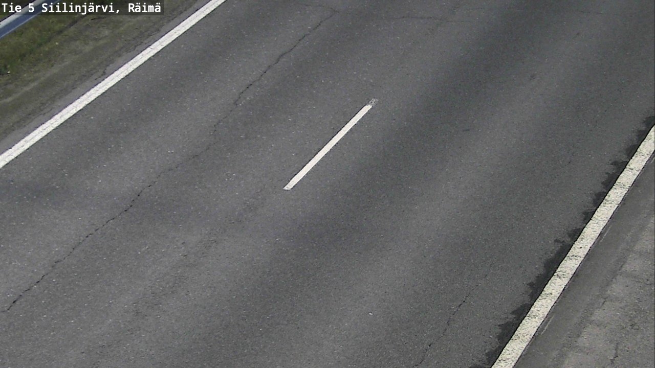 Weather Camera Image Road Siilinjärvi, Räimä, Siilinjärvi, Pohjois-Savo