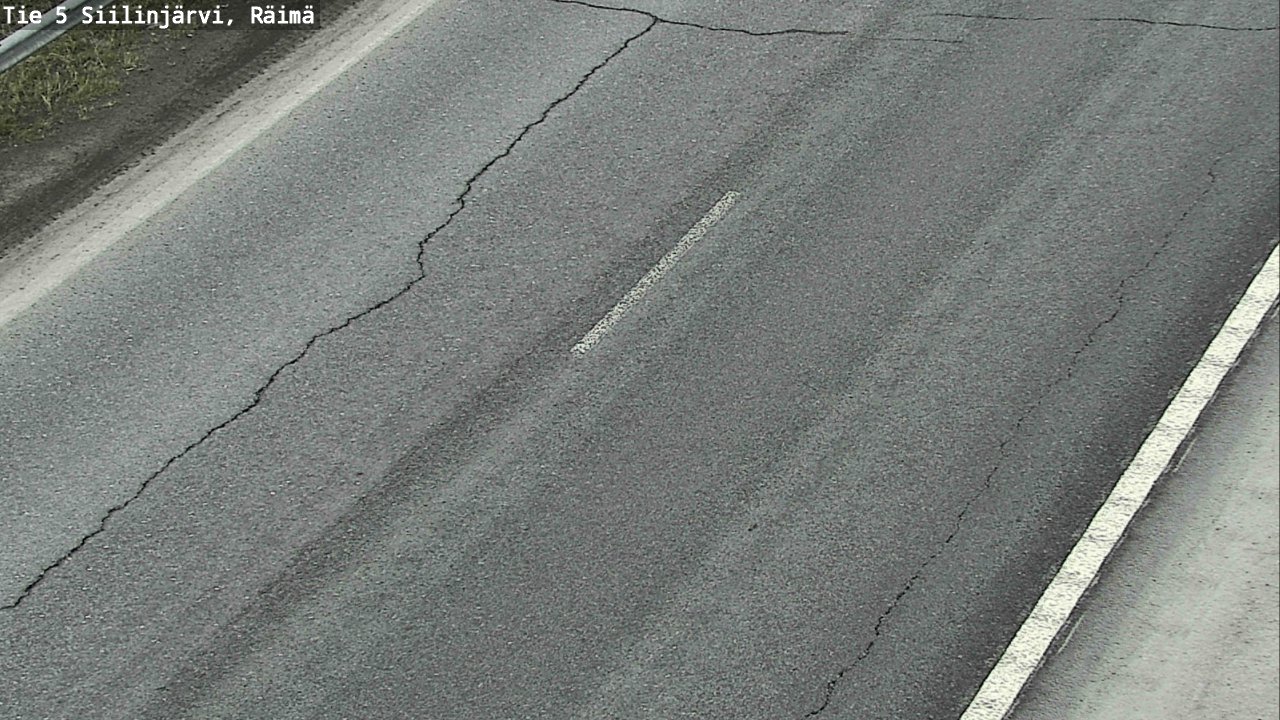 Weather Camera Image Road Siilinjärvi, Räimä, Siilinjärvi, Pohjois-Savo