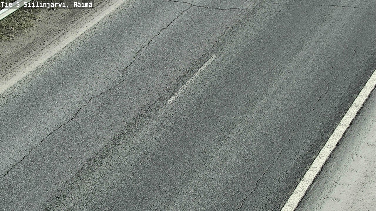 Weather Camera Image Road Siilinjärvi, Räimä, Siilinjärvi, Pohjois-Savo