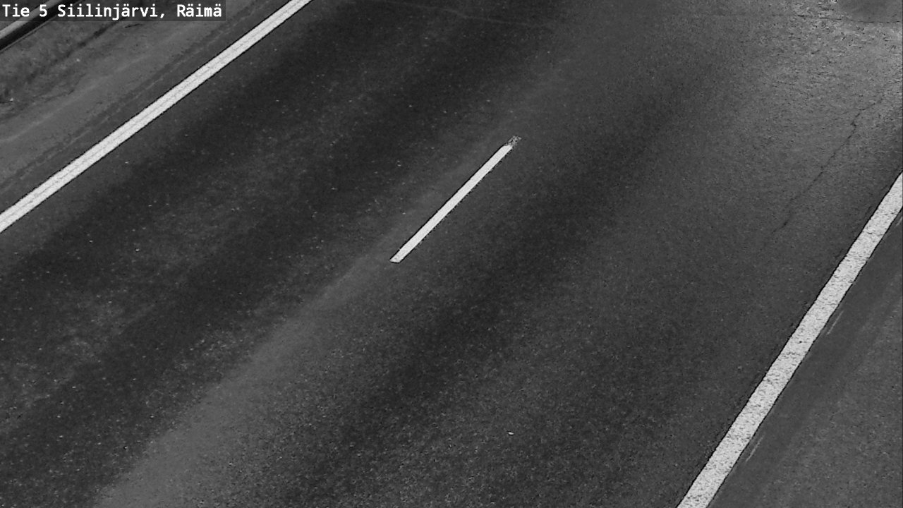 Weather Camera Image Road Siilinjärvi, Räimä, Siilinjärvi, Pohjois-Savo