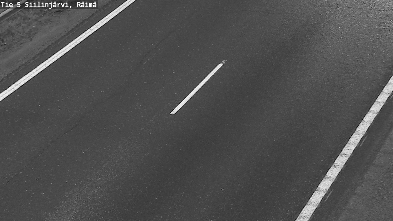 Weather Camera Image Road Siilinjärvi, Räimä, Siilinjärvi, Pohjois-Savo