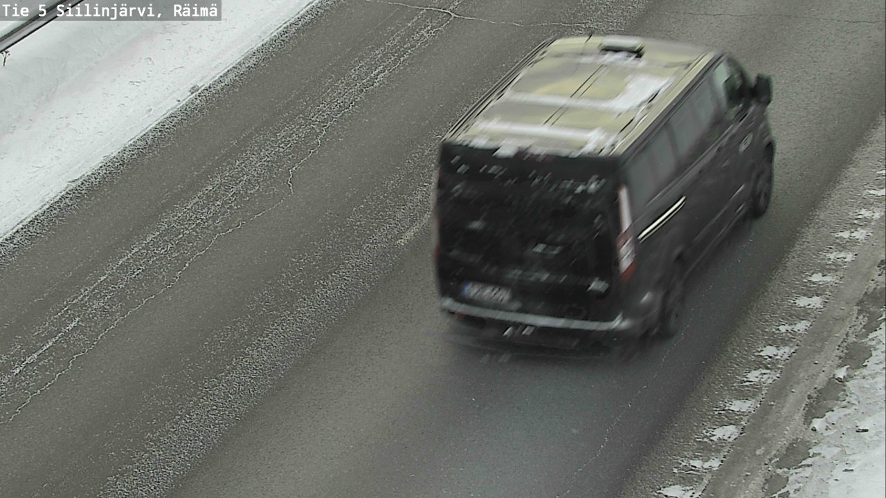 Weather Camera Image Road Siilinjärvi, Räimä, Siilinjärvi, Pohjois-Savo