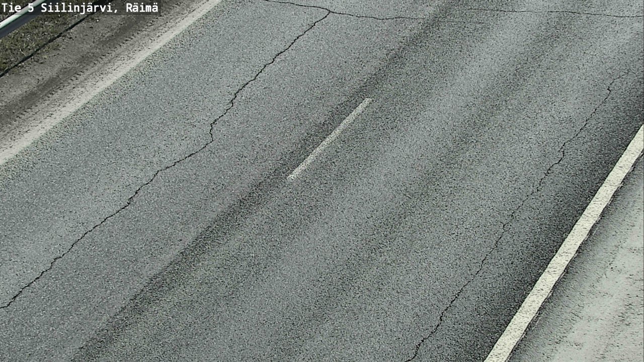Weather Camera Image Road Siilinjärvi, Räimä, Siilinjärvi, Pohjois-Savo