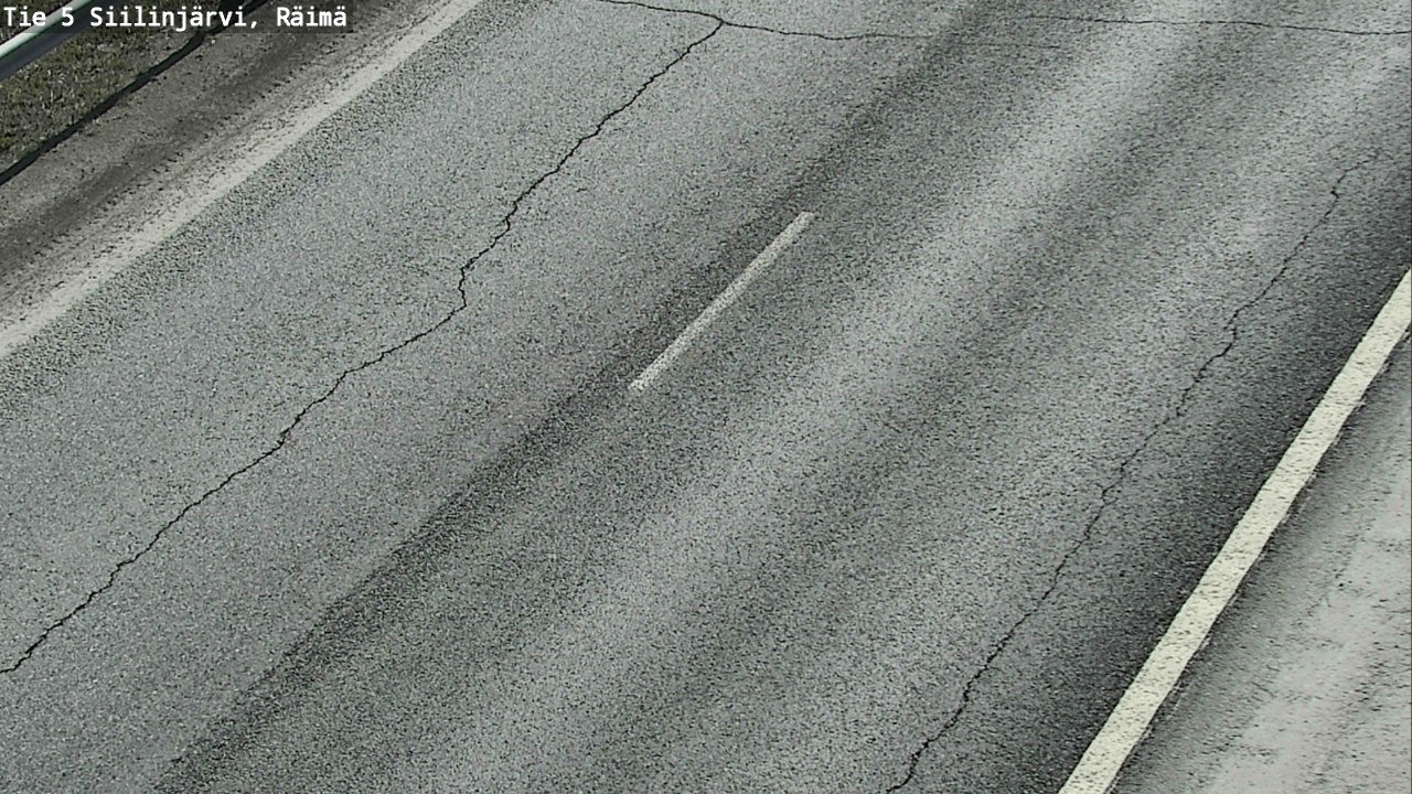 Weather Camera Image Road Siilinjärvi, Räimä, Siilinjärvi, Pohjois-Savo