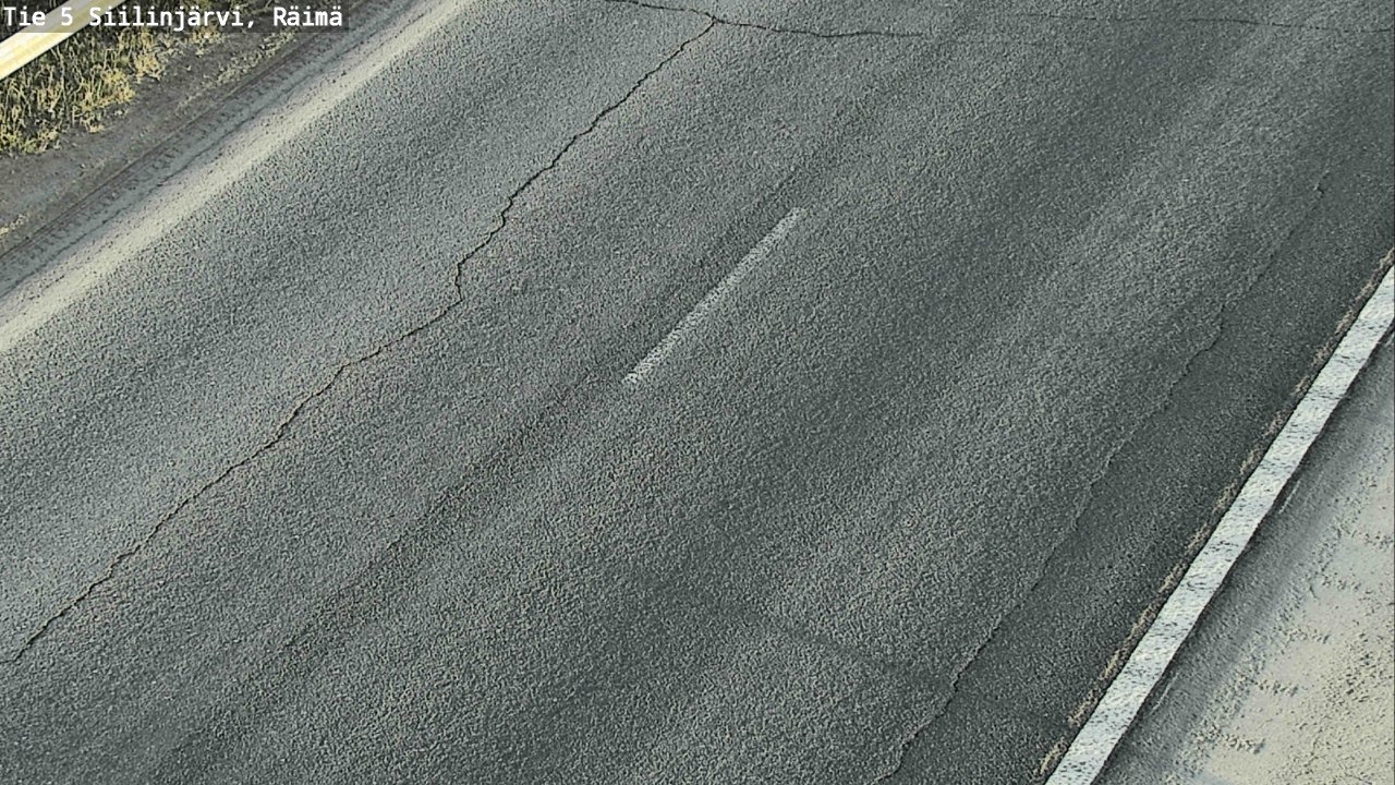 Weather Camera Image Road Siilinjärvi, Räimä, Siilinjärvi, Pohjois-Savo