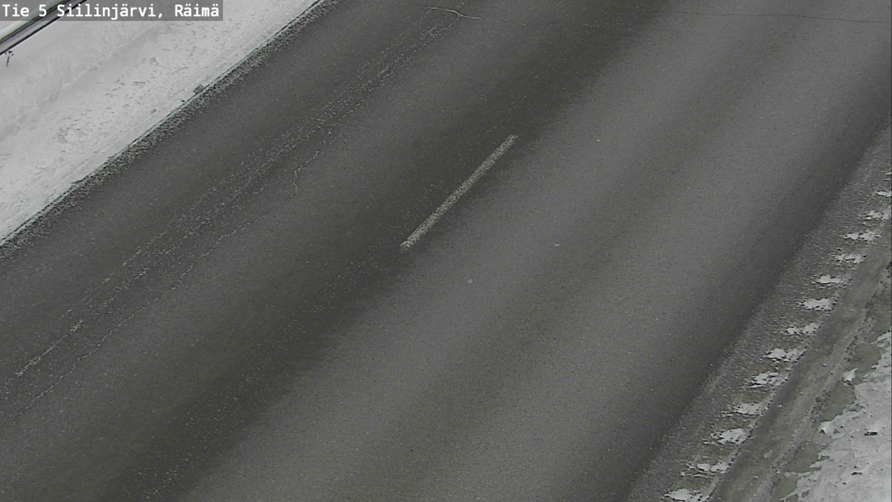 Weather Camera Image Väg 5 Siilinjärvi, Räimä, Siilinjärvi, Pohjois-Savo