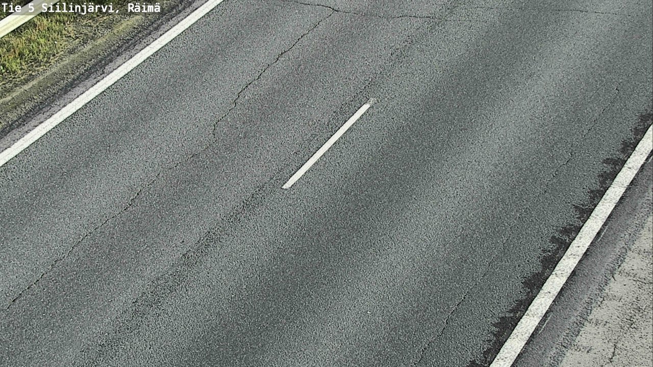 Weather Camera Image Road Siilinjärvi, Räimä, Siilinjärvi, Pohjois-Savo
