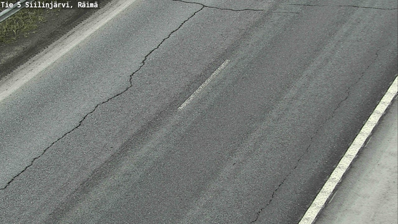 Weather Camera Image Road Siilinjärvi, Räimä, Siilinjärvi, Pohjois-Savo