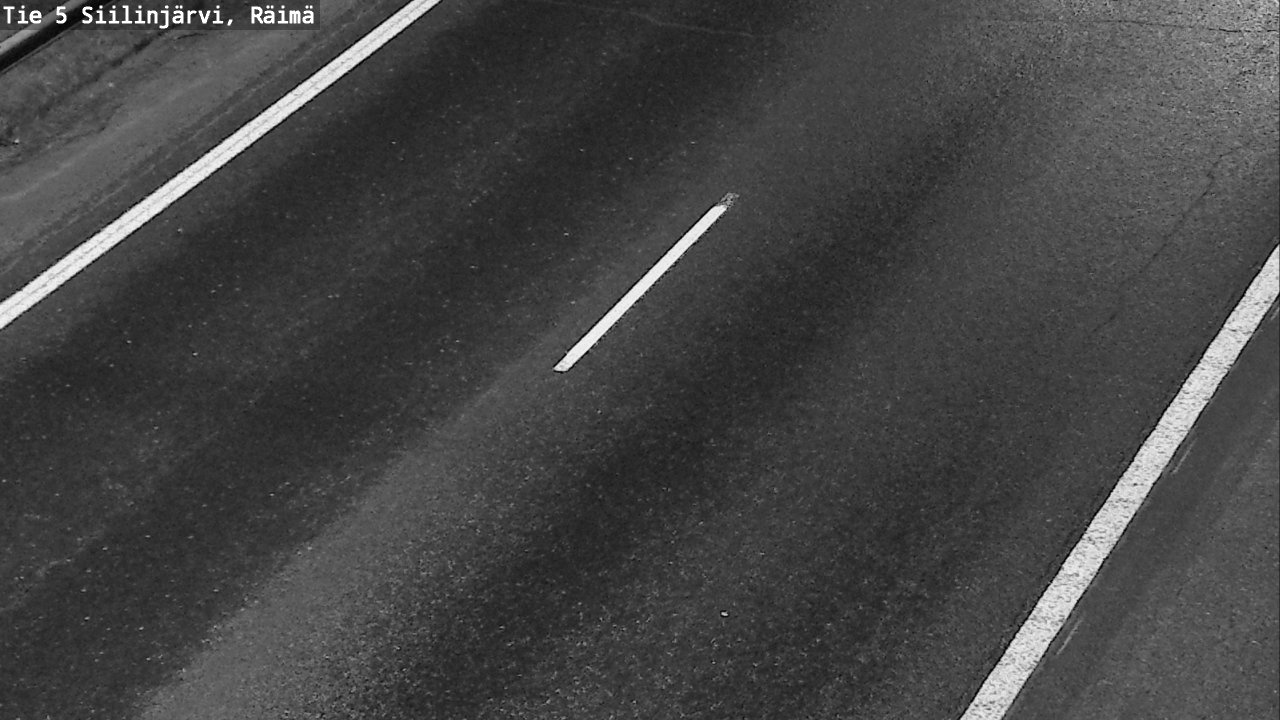 Weather Camera Image Road Siilinjärvi, Räimä, Siilinjärvi, Pohjois-Savo
